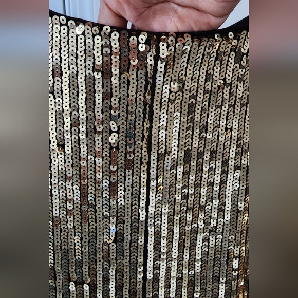 FashionNova gold sequin dress - Picture 8 of 14